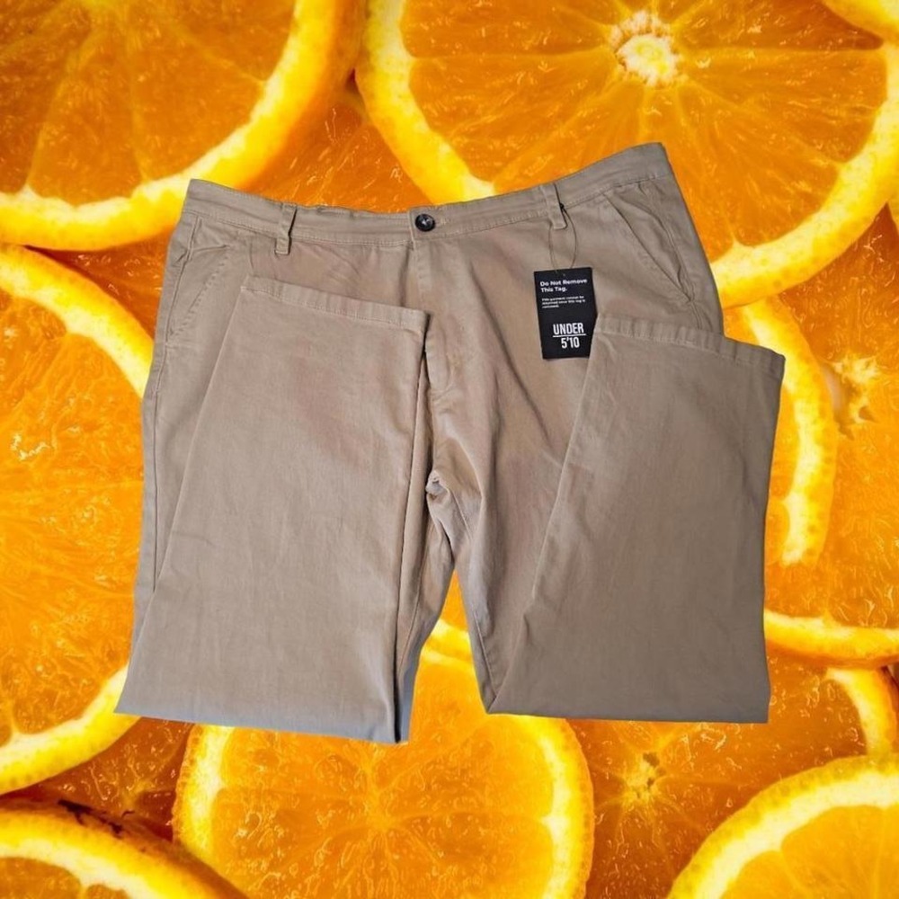 New Under 5'10 Stretch‎ Chino Khaki Size 30/27